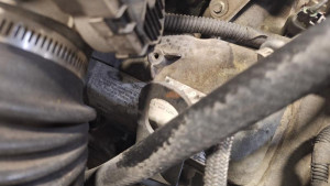 Trowin Industries Mark III Low Profile Tow Tractor - Ford Engine Detail View