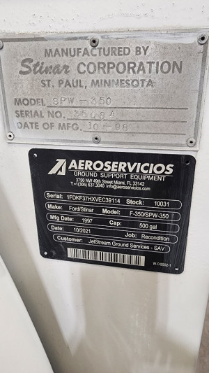 Stinar Potable Water Truck