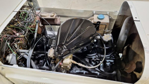 Tug MA50 Engine Compartment Passenger's Side View