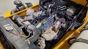 2020 NMC Model 100 Driver's Side Kubota Engine View