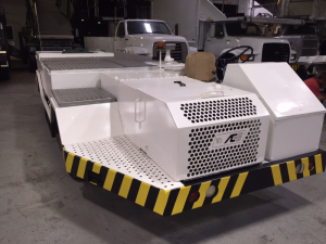 TLD wide body lav service truck