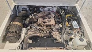 Trowin Industries Mark III Low Profile Tow Tractor - Engine Compartment View